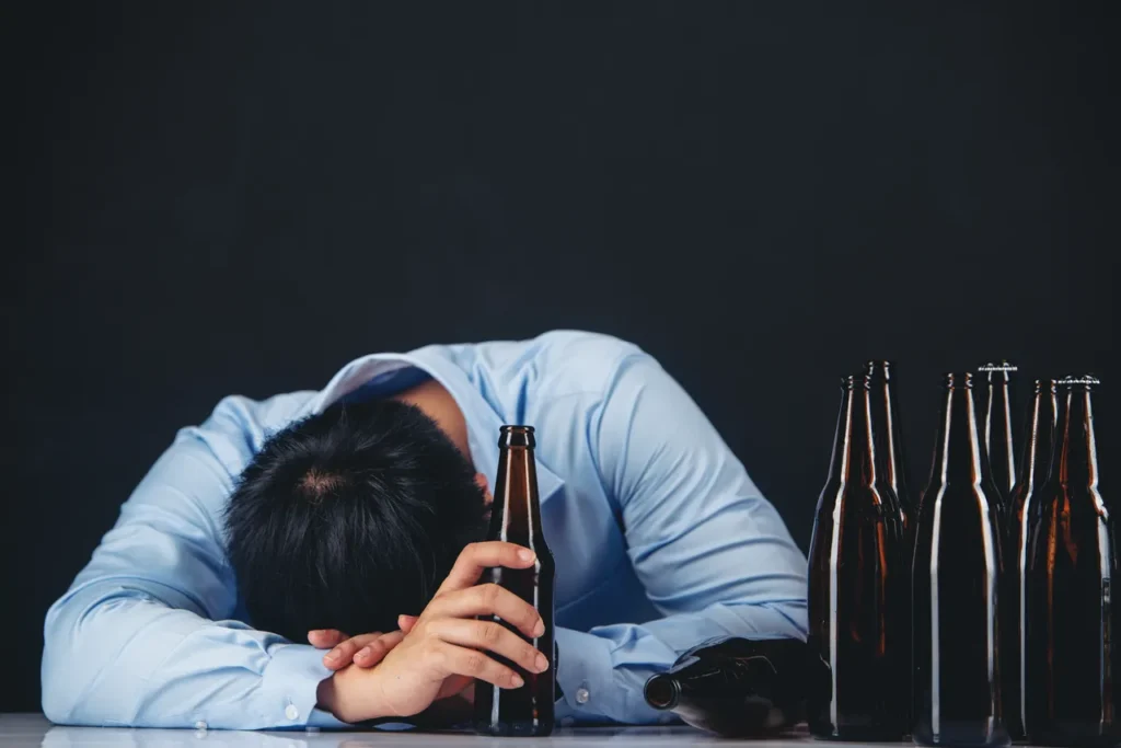 drunk man